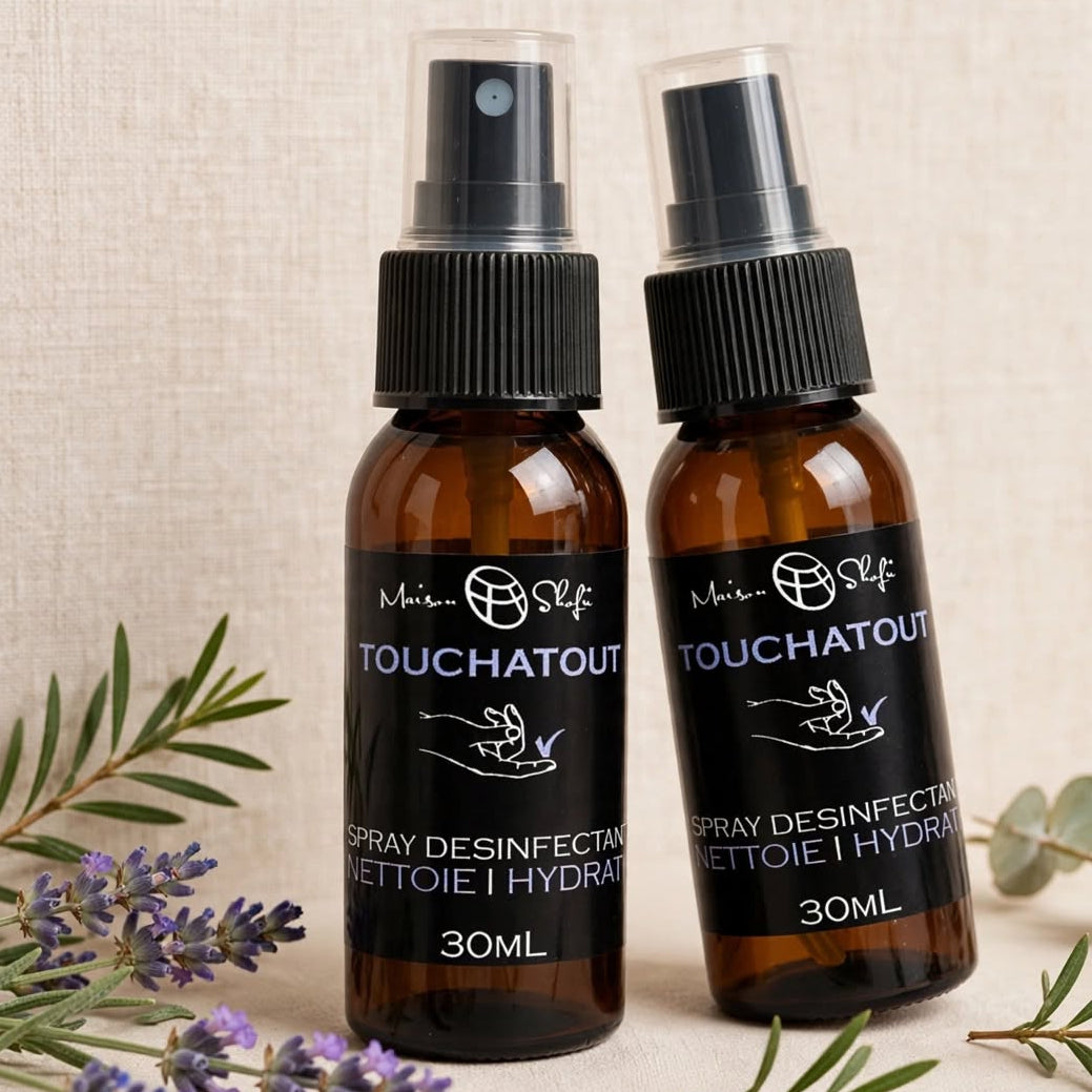 Touchatout : spray désinfectant pour les mains (30mL)