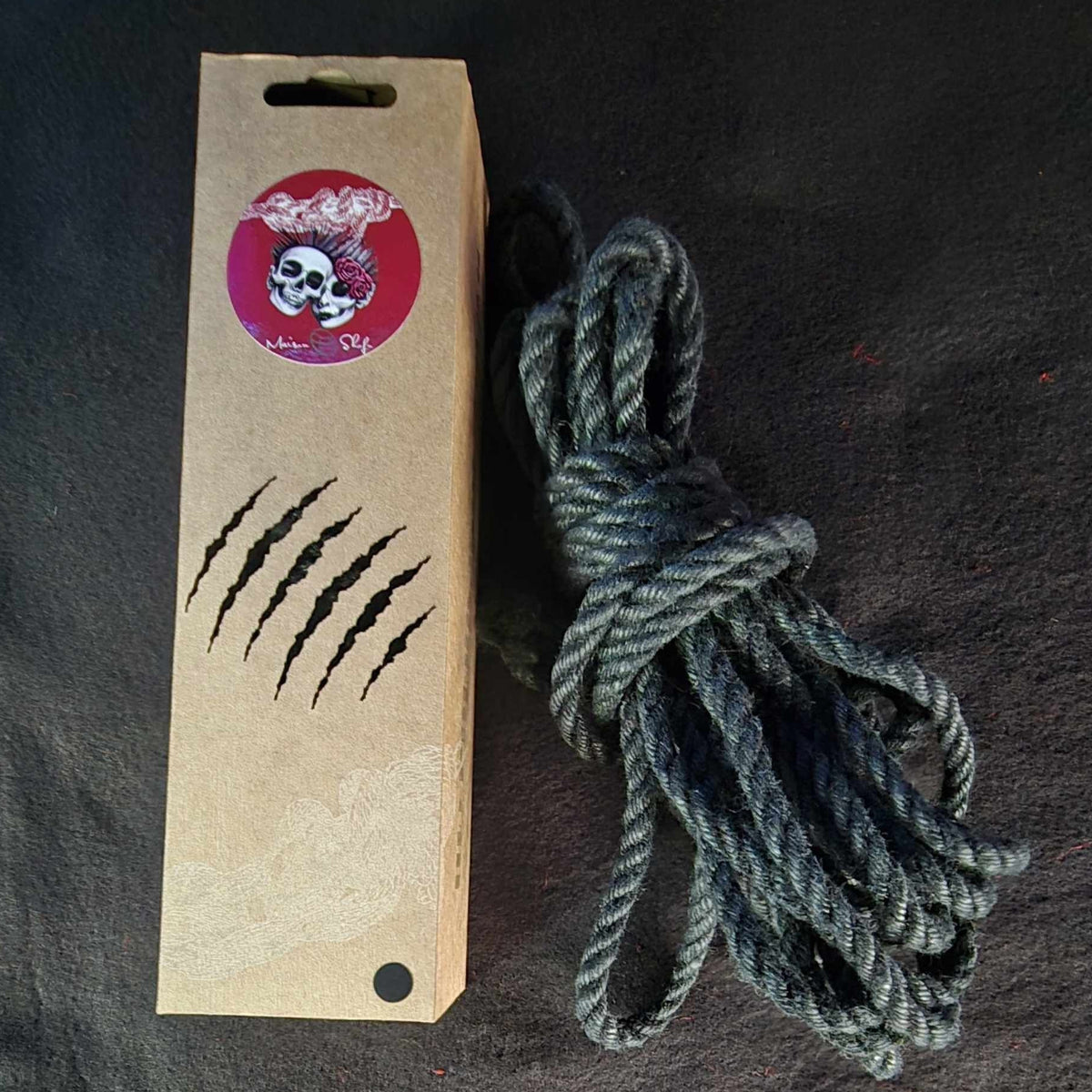 Corde en JUTE 6mm de diamètre, 8m de long (le standard)